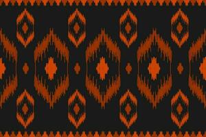 Carpet ethnic tribal pattern art. Ethnic ikat seamless pattern. American, Mexican style. vector