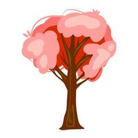 Tree illustration cute art vector