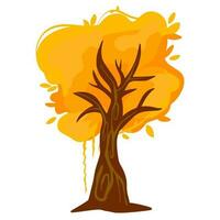 Tree illustration cute art vector