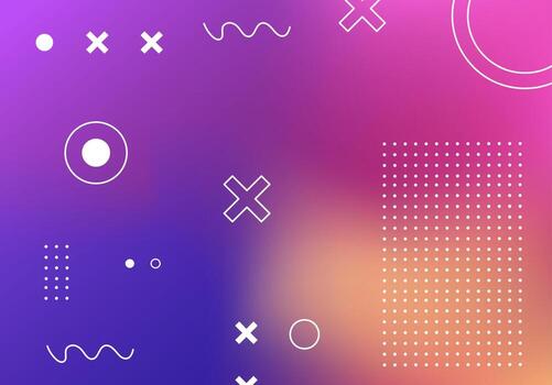 abstract futuristic gradient background vector