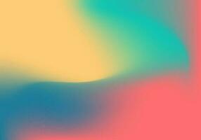 colourful retro grainy gradient background vector