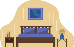 intérieurs de chambre à coucher png