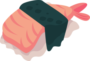 ebi sushi delicioso png