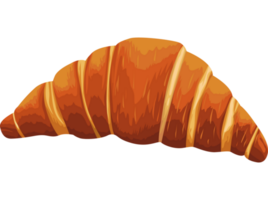 fresh croissant bread food png