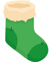 Frohe Weihnachten grüner Stiefel png