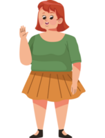 big woman disability person png