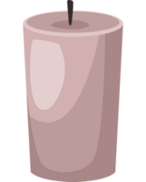 terme rosa candela cera png