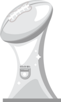 trofeo de fútbol americano png