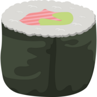 futomaki sushi Aziatisch voedsel png