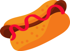 comida rápida de hot dog png