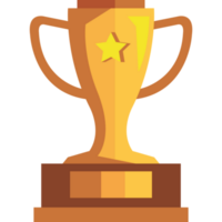 golden trophy cup award png