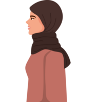 perfil de mujer iraní png