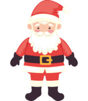 papai noel em pé png