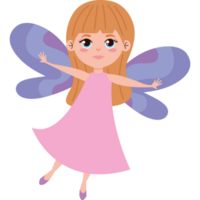 beauty blond fairy flying png