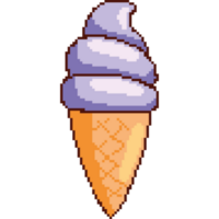 ice cream sweet pixelated png