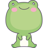 cute toad animal png