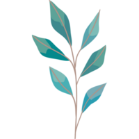 branch with leafs plant png