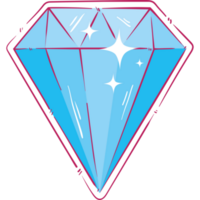 pedra de diamante azul png