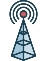 signal wifi dans l'antenne png