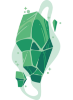 green magic rock png