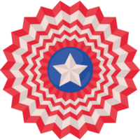 drapeau usa en dentelle png