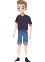young tall man standing png