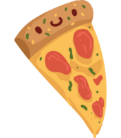 pizza italiana kawaii png