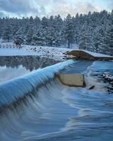 Lake Mary Upper and Lower Lakes, Flagstaff, Northern Arizona, America, USA. photo