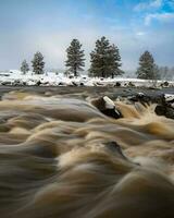 Lake Mary Upper and Lower Lakes, Flagstaff, Northern Arizona, America, USA. photo