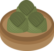 zongzi kinesisk traditionell förpackningar png