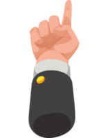 Business-Hand-Indizierung png
