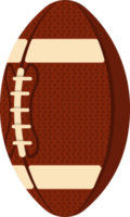 équipement de ballon de football américain png