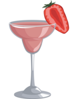 refresh strawberry drink cocktail png