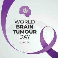 world brain tumour day design template for celebration. brain illustration. brain vector design.