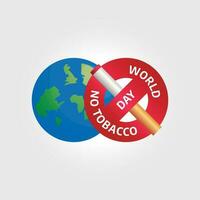 World No-Tobacco Day design template for celebration. no tobacco day design template. tobacco background design. no smoking vector design.