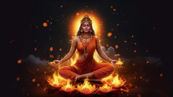 an indian goddess holika photo