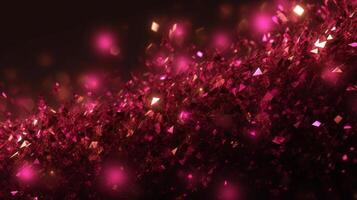 pink rubin background with sparkles 4k photo