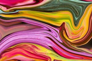 Art rainbow color splash brush strokes paint abstract background vector