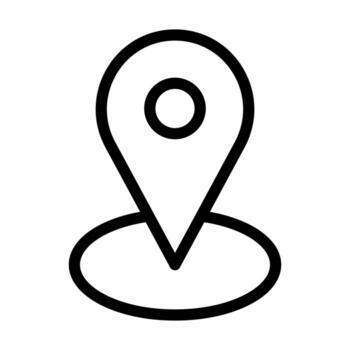 Map Pointer Icon Design vector