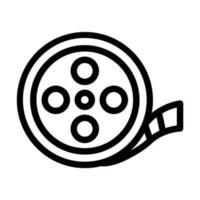 Film Reel Icon Design vector