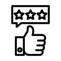 Review Icon Design vector