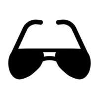 Sunglasses Vector Glyph Icon Design