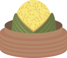 zongzi food in dish png