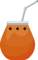 camarade tasse avec paille png