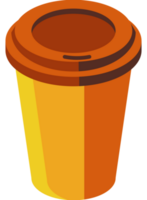 coffee pot isometric style png