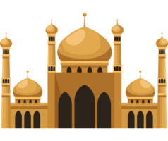 Fassade der muslimischen Moschee png