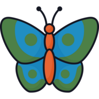 butterfly retro pop art png