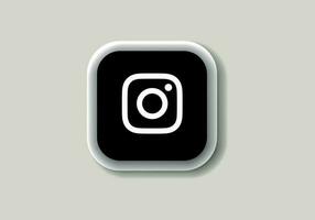 Instagram new logo and icon printed on white paper. Instagram is an online mobile photo-sharing, video-sharing service. vector