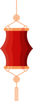 red asian lamp png