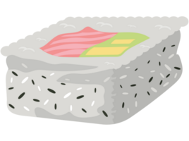 uramaki sushi asiatisk mat png